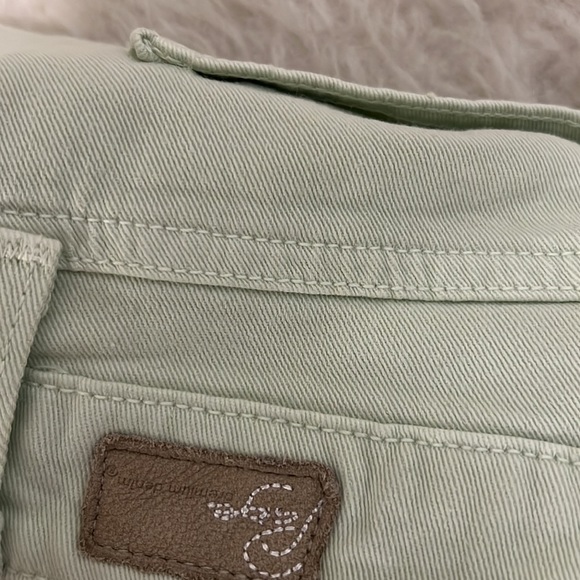 Paige Light Green pants size 29 - Picture 5 of 7